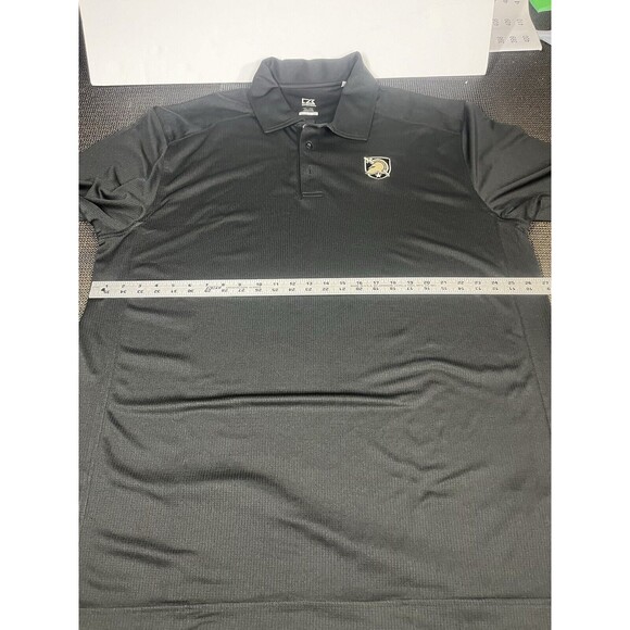 Army University Cutter And Buck Polo Shirt Mens Large Black Short Sleeve XXLT - Picture 5 of 8